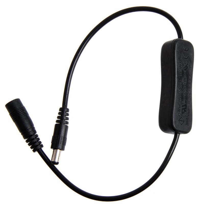 Công Tắc Bật / Tắt Nguồn Dc 12v Dc / Off 2.1mm / 5.5mm