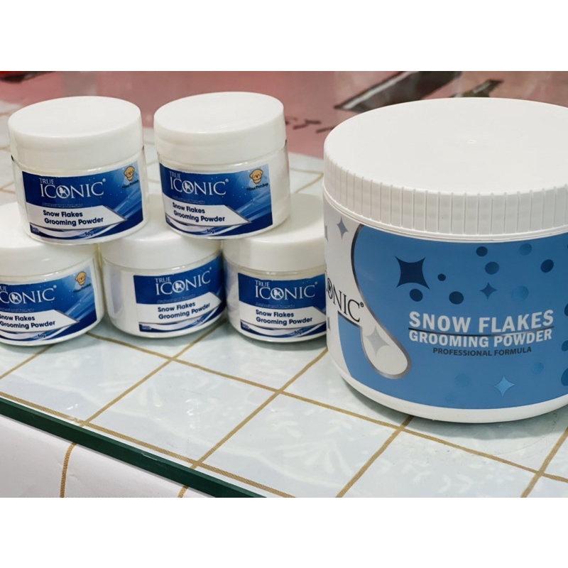 Bột Trị Ố Lông True Iconic - giảm ố lông miệng khoé mắt cho Chó Mèo 50g