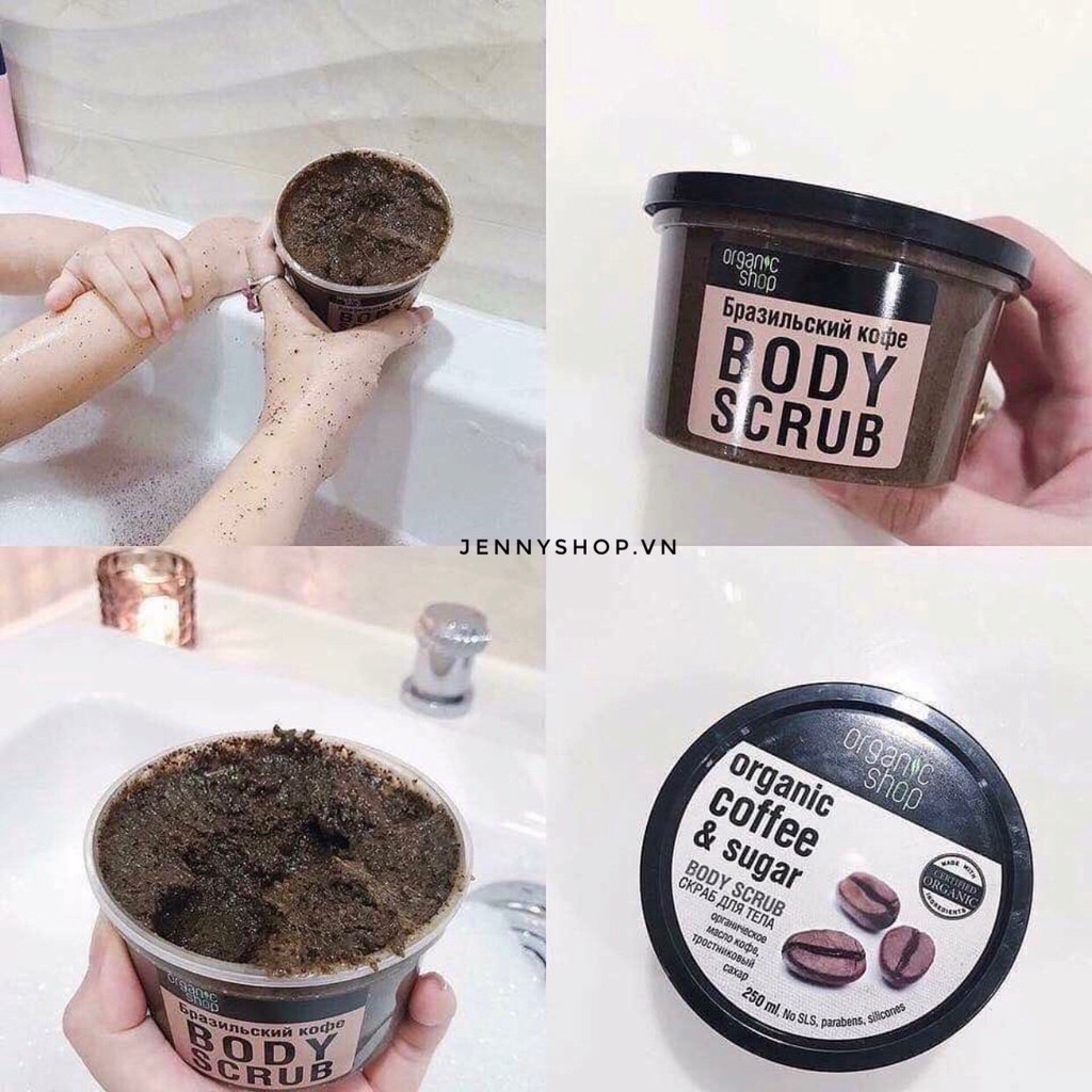Tẩy Da Chết Toàn Thân Organic Shop Sugar Body Scrub | BigBuy360 - bigbuy360.vn