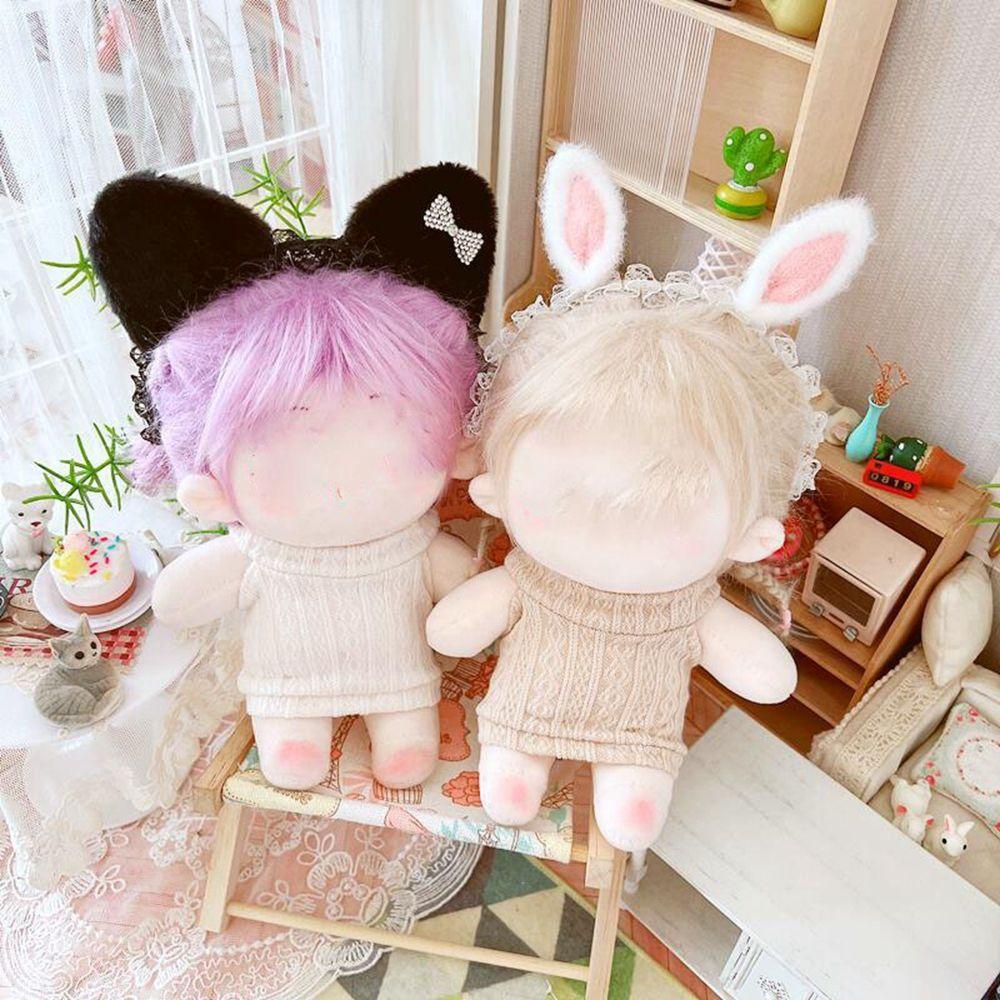 Áo Sweater Hình Trái Tim Cho Búp Bê 20cm