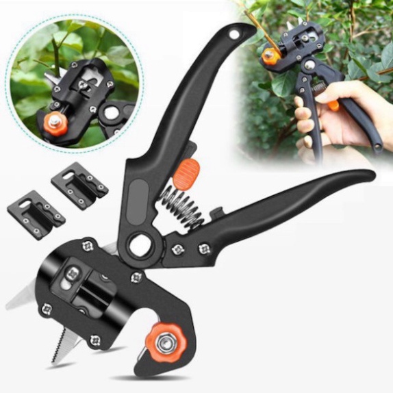 Kéo Chiết Ghép Cành Cây Đa Năng Tiện Lợi -Tặng 2 lưỡi cắt và trụ đỡ thay thế hàng