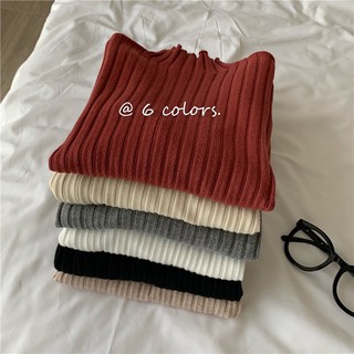 {Có Sẵn} Áo len lông cừu cổ 3 phân mềm mại T253