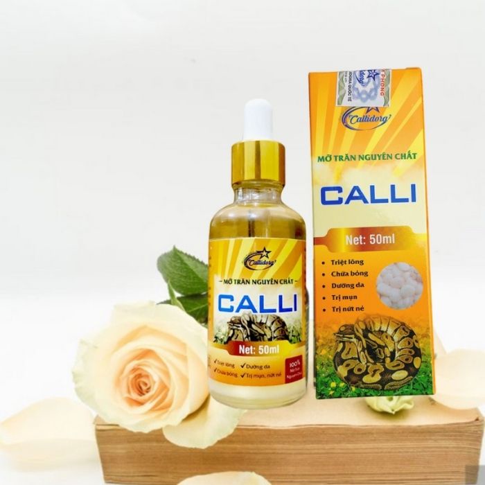 Mỡ Trăn Triệt Lông Nguyên Chất Calli Honey 50ml - MTC