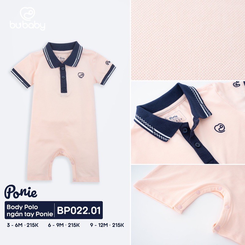 Body Bu Baby Ponie ngắn tay Polo