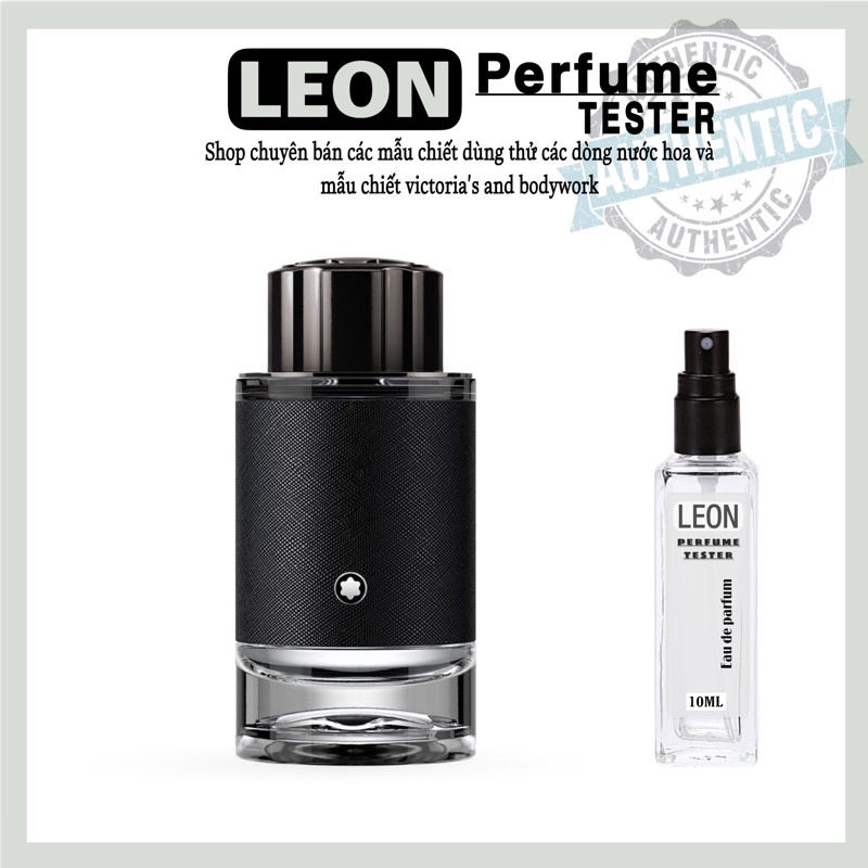 💎LEON💎Mẫu dùng thử nước hoa  Mont blanc explorer edp 5ml-10ml