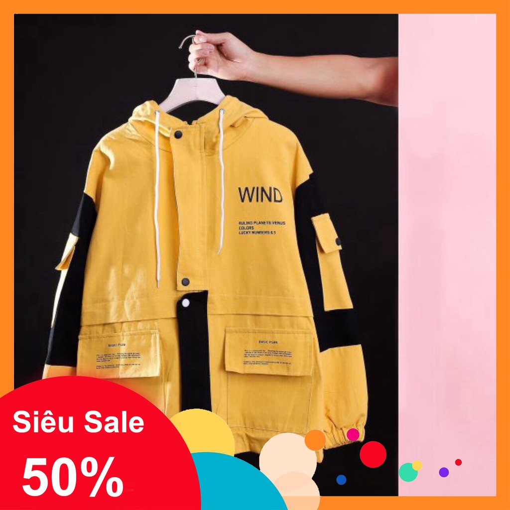 🌈𝗡𝗘𝗪 𝗔𝗥𝗥𝗜𝗩𝗔𝗟💢  áo khoác kaki unisex túi hộp 📽️ (video+ảnh thật) A74 | BigBuy360 - bigbuy360.vn