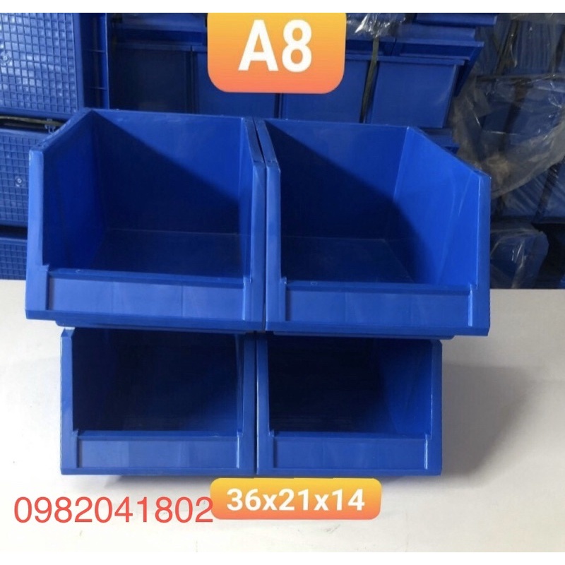 10 khay nhựa A8 + 40 chân khay