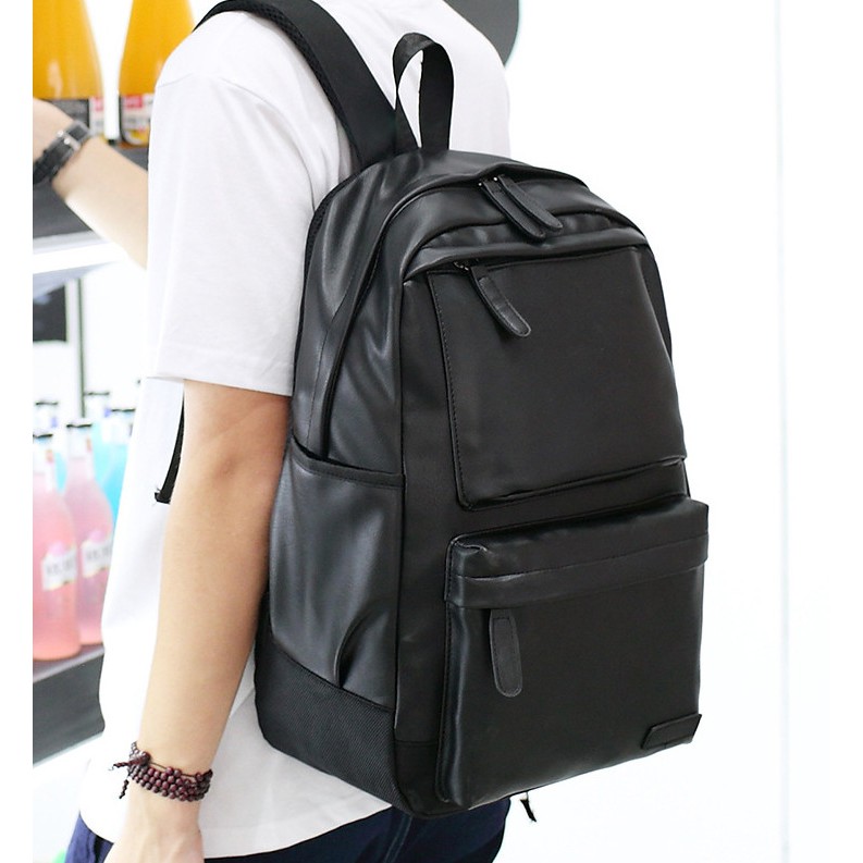 Balo đứng dây kéo - đen