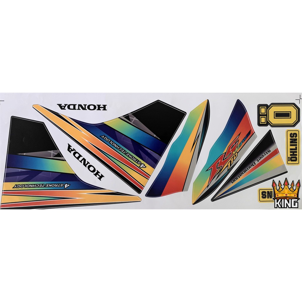 Tem Rời Wave RS 110cc KinG - Ảnh Thật