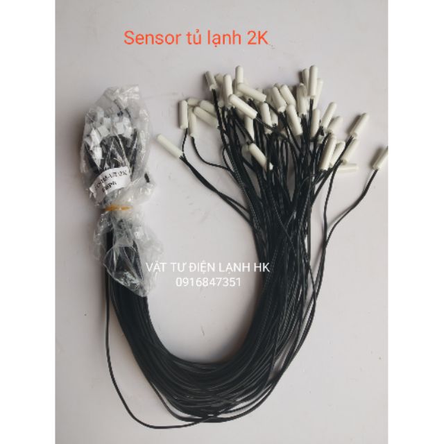 Sensor tủ lạnh 2K 5K 10K - Đầu dò cảm biến tủ lạnh