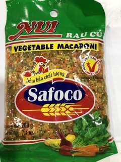 Nui Rau Củ Safoco hình sao 200g