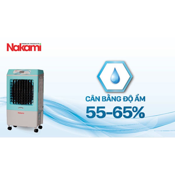 [GIẢM GIÁ SỐC HÈ 2019] MÁY LÀM MÁT KHÔNG KHÍ DAIKIO NAKAMI NKA-3500C NHẬT BẢN