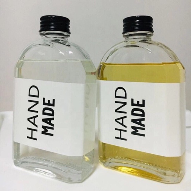 CHAI THUỶ TINH DẸT NẮP NHÔM 200ml