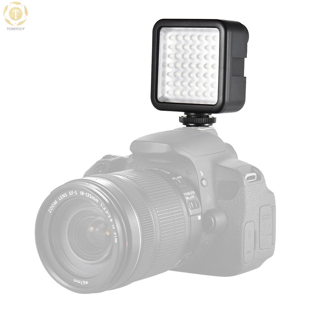 CANON NIKON SONY Đèn Led Chụp Ảnh Mini Gắn Trần 12 Tiếng Andoer W49