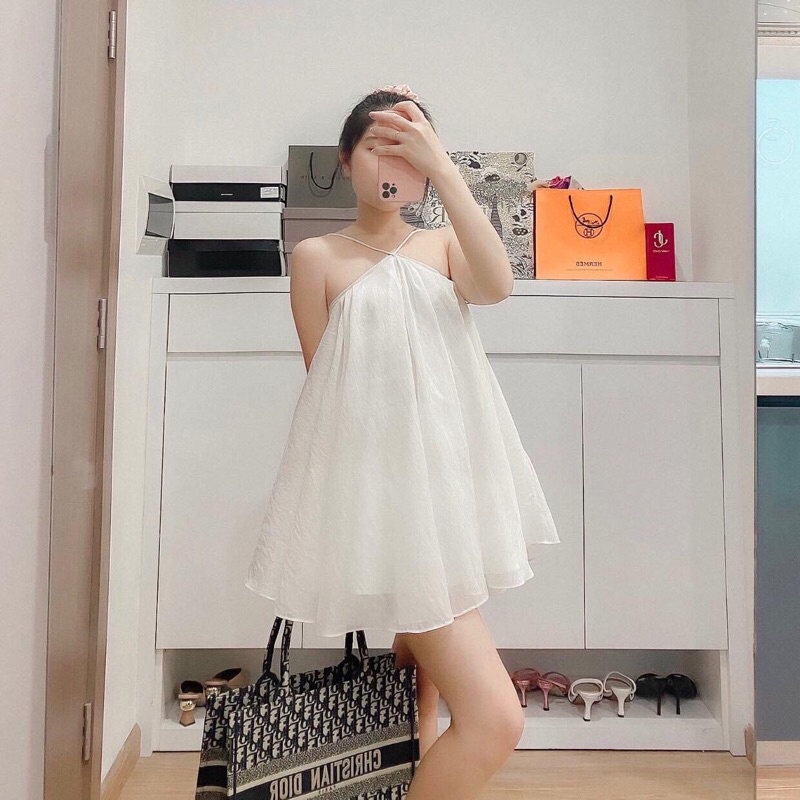 Đầm Maxi Yếm Xinh Xắn
