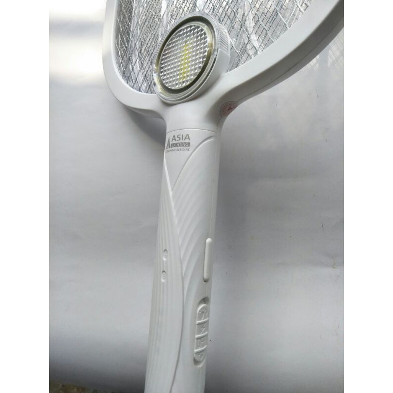 Vợt Muỗi Asian Lighting Model VM06 Có Đế Sạc Pin tích hợp đèn bắt muỗi