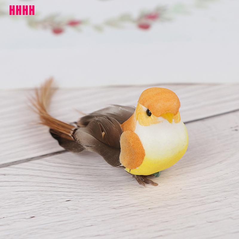 Mô Hình Chú Chim Nhân Tạo Mini Bằng Xốp Dùng Trang Trí Nhà Cửa