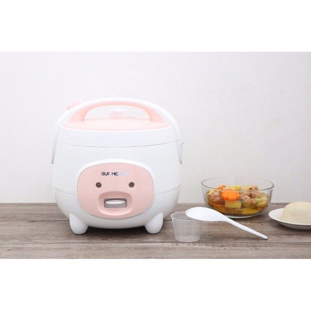 Nồi cơm điện 1,2L - 1,8L phủ chống dính Whitford SUNHOUSE SHD8217 - SHD8607 bảo hành chính hãng 12 tháng