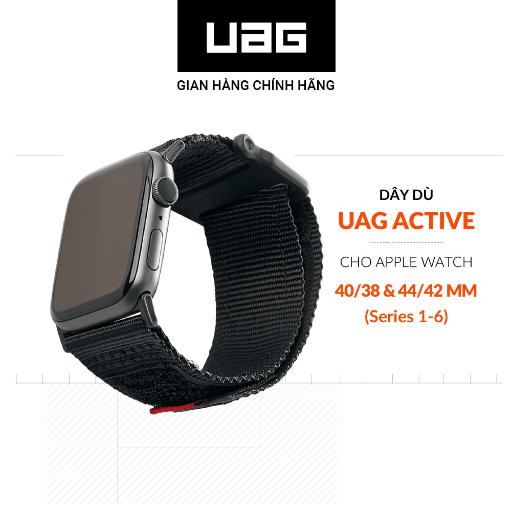[Mã ELMALL150 giảm 8% đơn 500K] Dây dù UAG Active cho đồng hồ Apple Watch