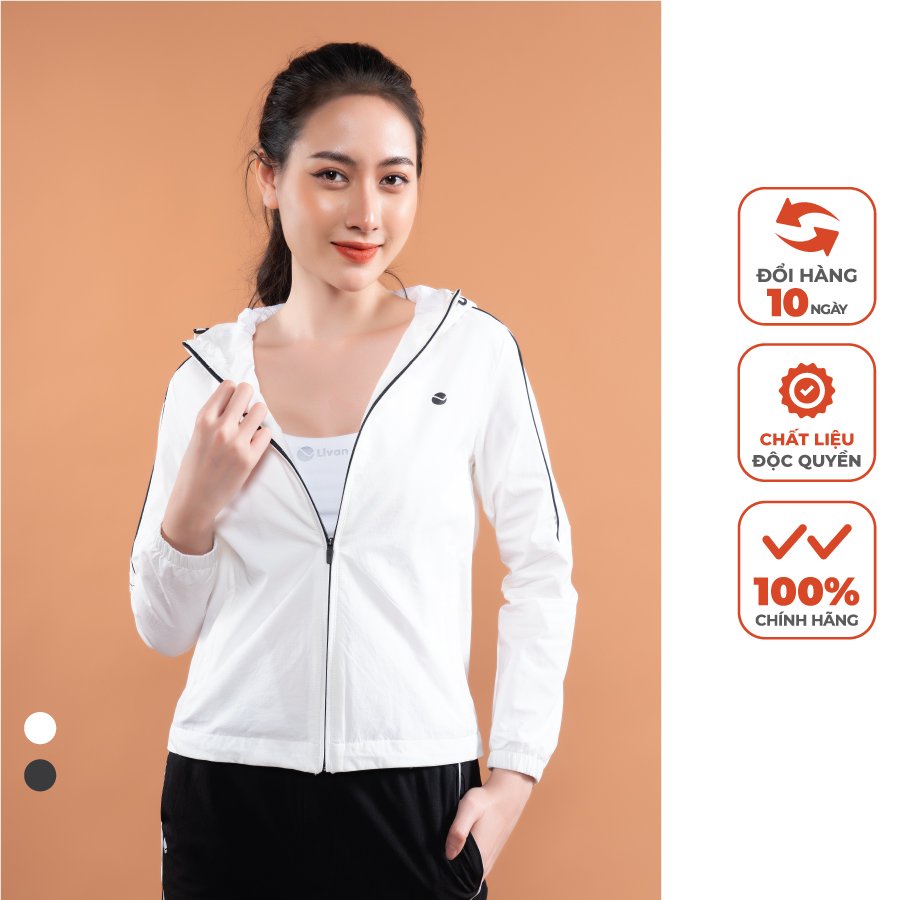 Áo Gió Nữ 2 Lớp Livan Empower Chính Hãng
