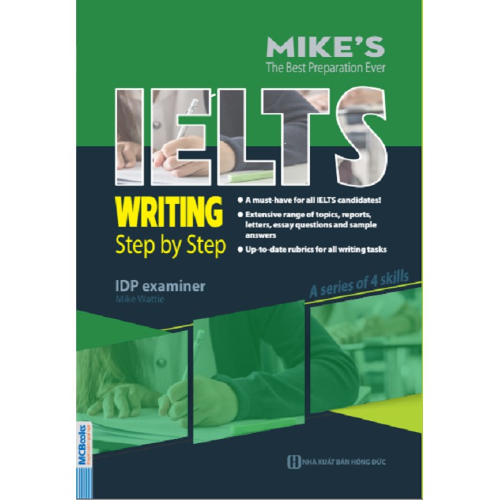 Sách - Ielts Writing: Step By Step (Bộ Sách Ielts Mike)