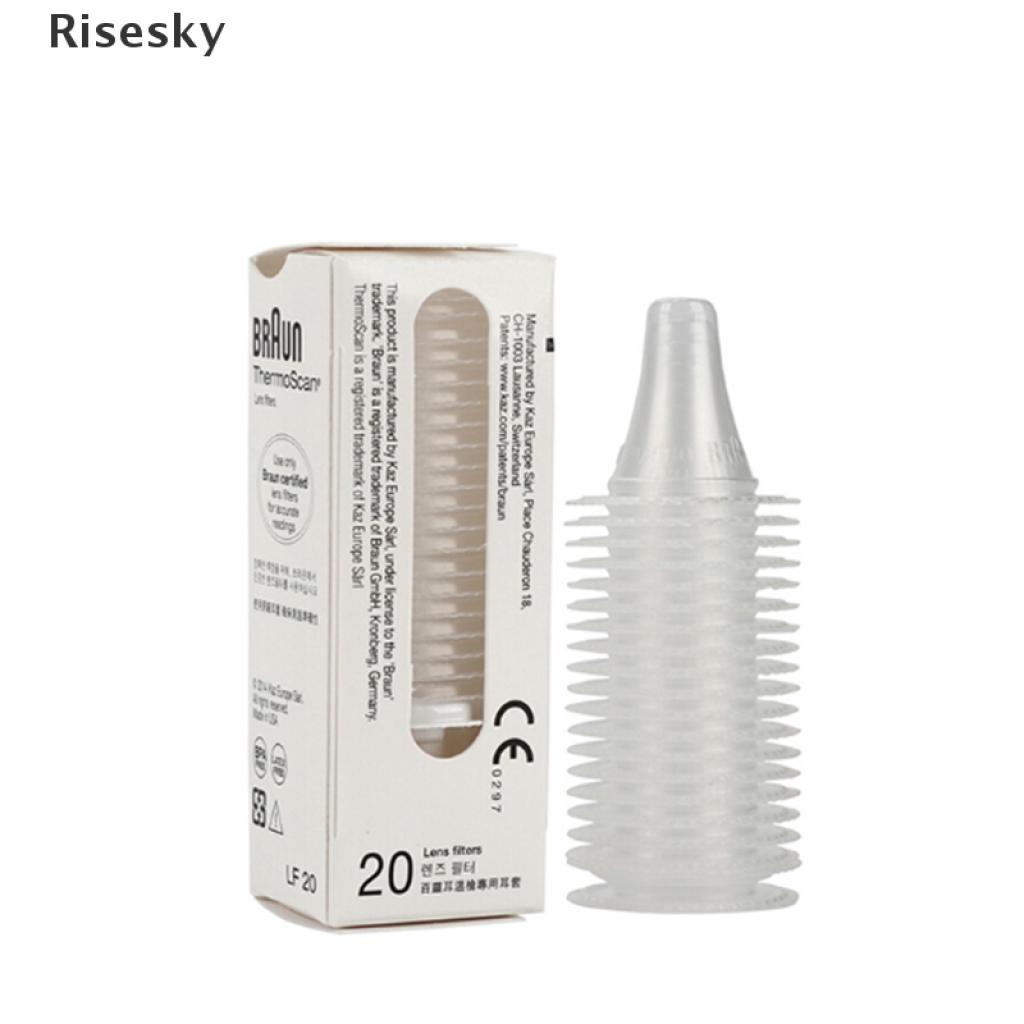 Bộ 20 Vỏ Bọc Bảo Vệ Đầu Dò Nhiệt Tương Thích Braun