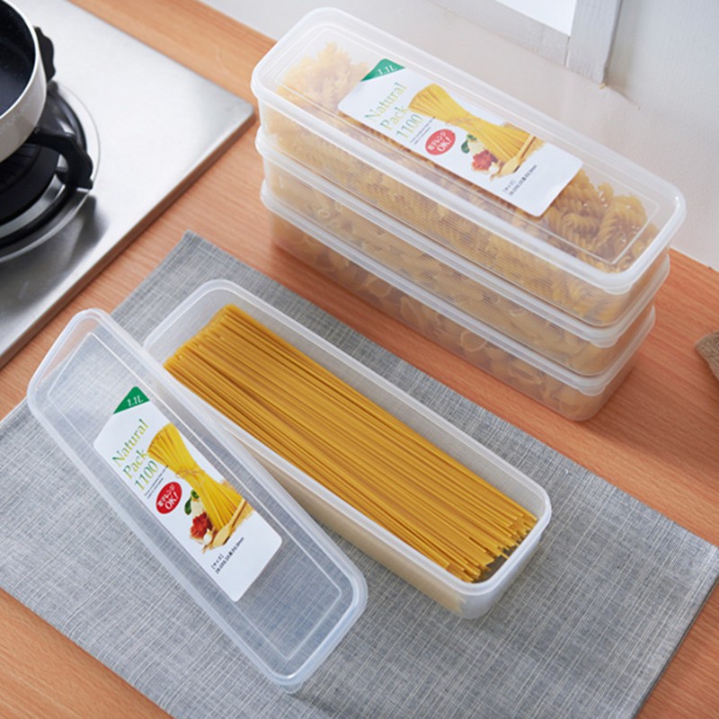 Hộp Đựng Thực Phẩm Khô / Mì Ống Tiện Dụng Cho Gia Đình