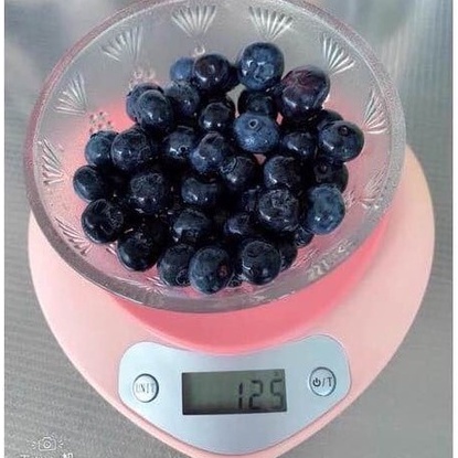 Cân tiểu li trái tim hồng siêu xinh kèm pin