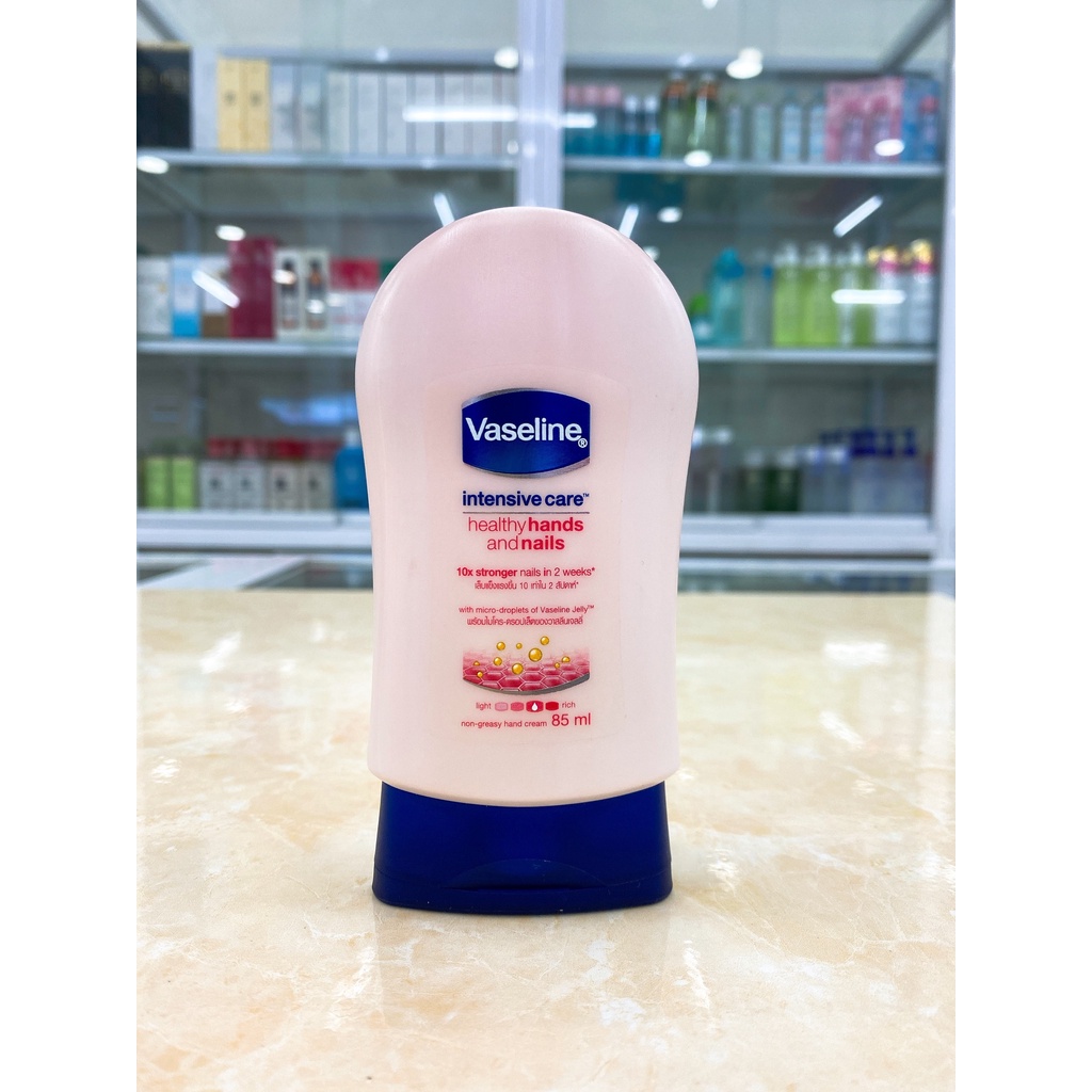 Kem Dưỡng Da Tay Và Móng Vaseline Intensive Care Healthy Hands And Nails 85ml Thái Lan