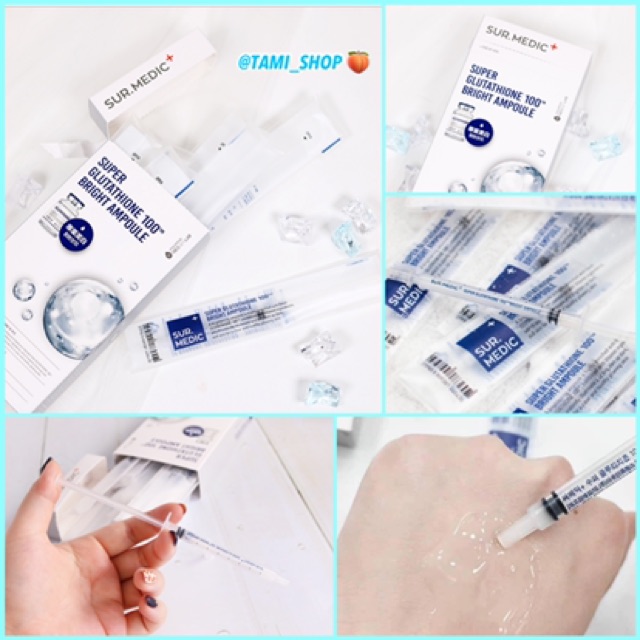 Tinh Chất Làm Trắng Neogen Sur.Medic+ Super Glutathion 100 Bright Ampoule
