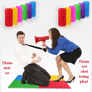 Thảm mát xa bấm huyệt chân hàn quốc chăn đá cuội áp lực ngón chân, thảm cửa yoga