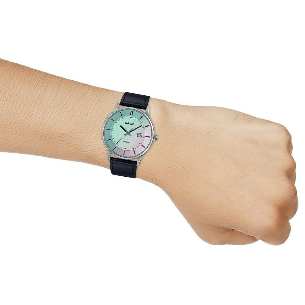 Đồng Hồ Casio MTP-E605L-7EVDF | Nam | Dây Da | 3 Kim | Chống Nước