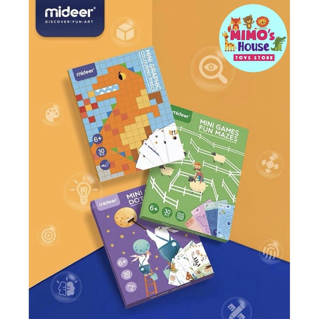 Giải Đố Mê Cung Độ Khó Tăng Dần – Mini Game (2 mẫu) - MD2061/ MD2062