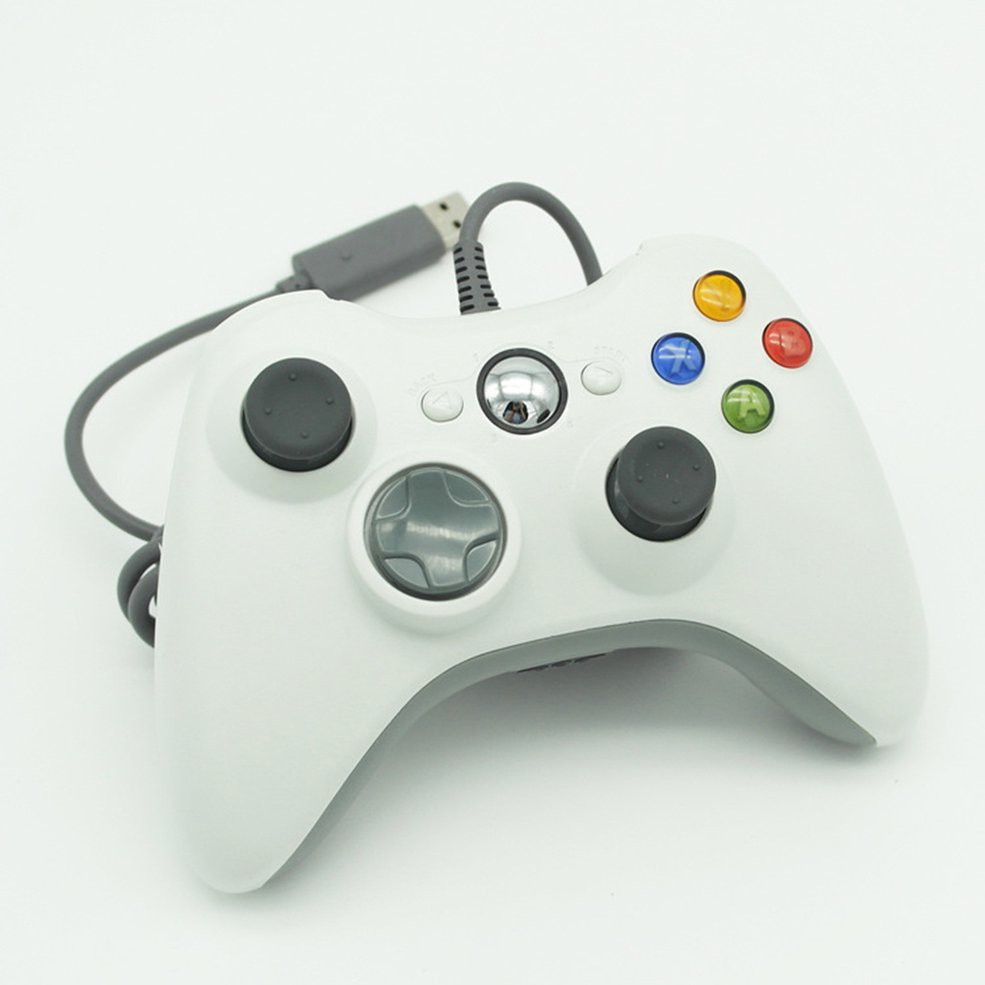 Tay cầm Gamepad có dây USB tương thích cho Microsoft Xbox 360/máy tính xách tay