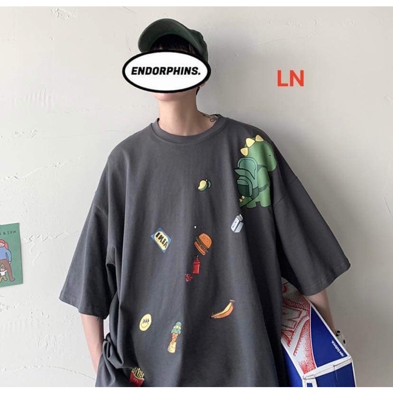 Áo phông khủng long vai LN11