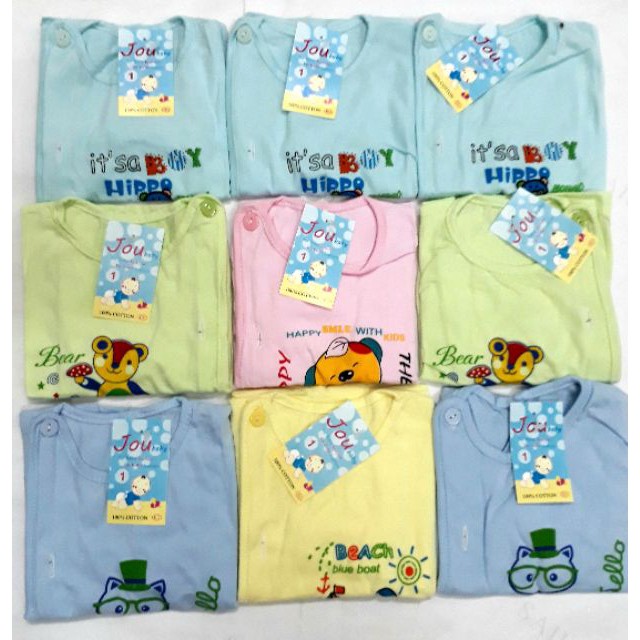 ÁO SƠ SINH JOU MÀU CÀI KHUY LỆNH SỐ 1/2/3