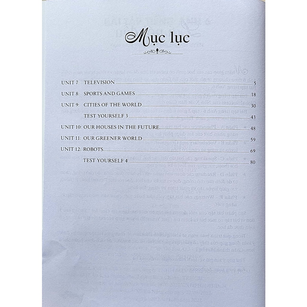 Sách - Bài tập Tiếng Anh 6 tập hai - Không đáp án - dùng kèm SGK Tiếng Anh 6 Global Success