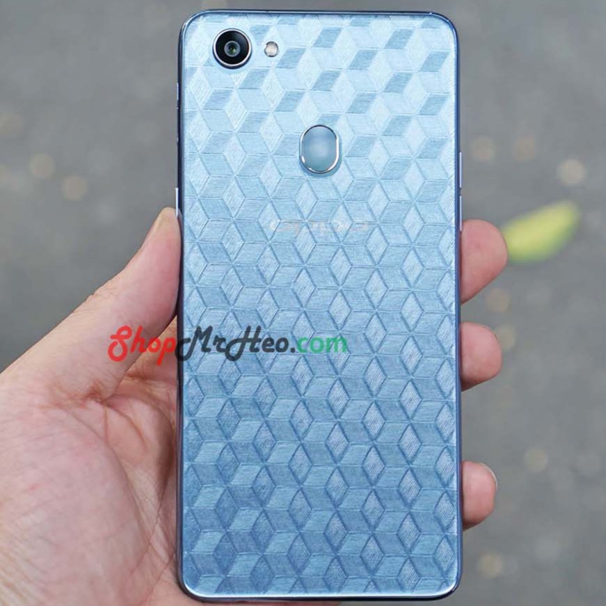 Skin Dán Mặt Sau Lưng Vân 3D OPPO F5 - OPPO F7