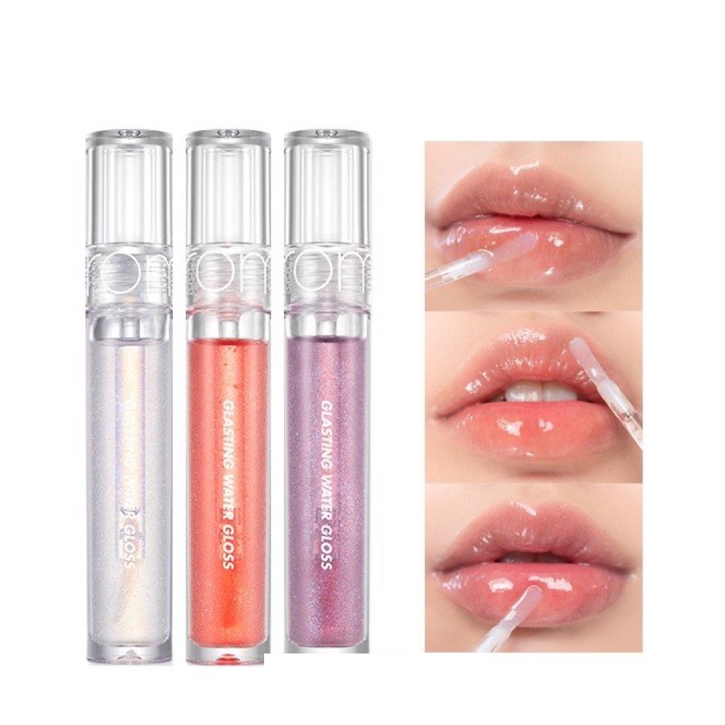 Son Tint Bóng Romand Glasting Water Gloss - Cho Đôi Môi Căng Mọng, Mịn Mượt