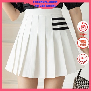 Chân váy tennis xếp li 💥 freeshipextra 💥 dáng xòe to ngắn phong cách hàn quốc