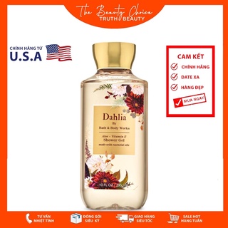 Gel tắm bath & body works - dahlia