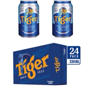 Bia Tiger thùng 24 lon x 330ml