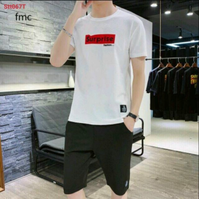 Đồ bộ nam nữ unisex mùa hè chất mè xịn co giãn 4 chiều thoáng mát (Surise)