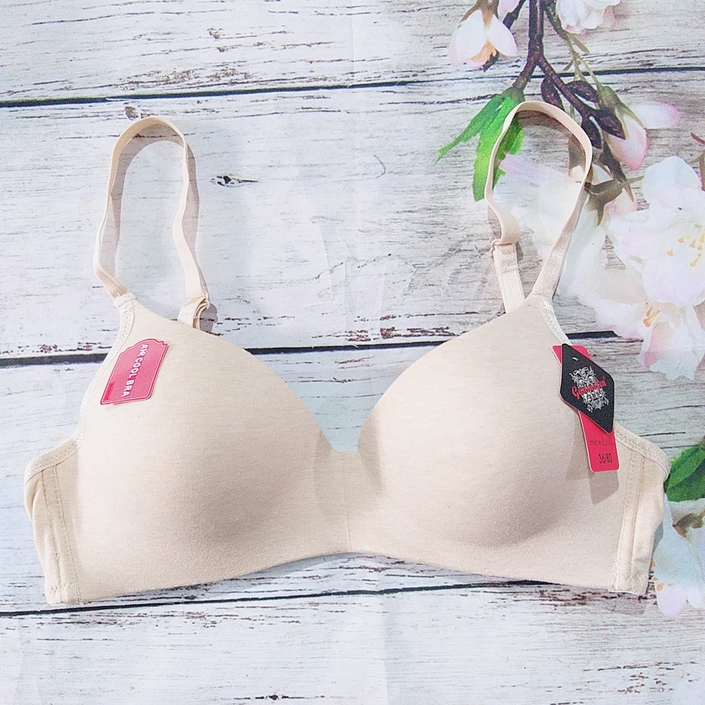 Áo ngực nữ su trơn đệm mỏng không gọng nâng ngực mềm mại thoáng mát tôn vòng 1 gợi cảm quyến rũ KIMCHIBIKINI AL035