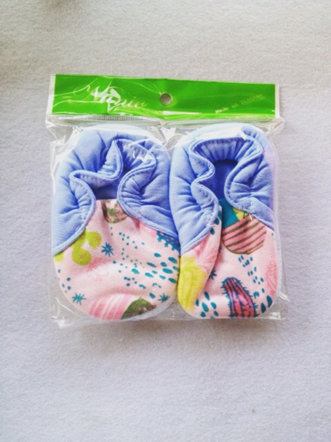 Giầy vải tập đi mềm mại cho bé sơ sinh