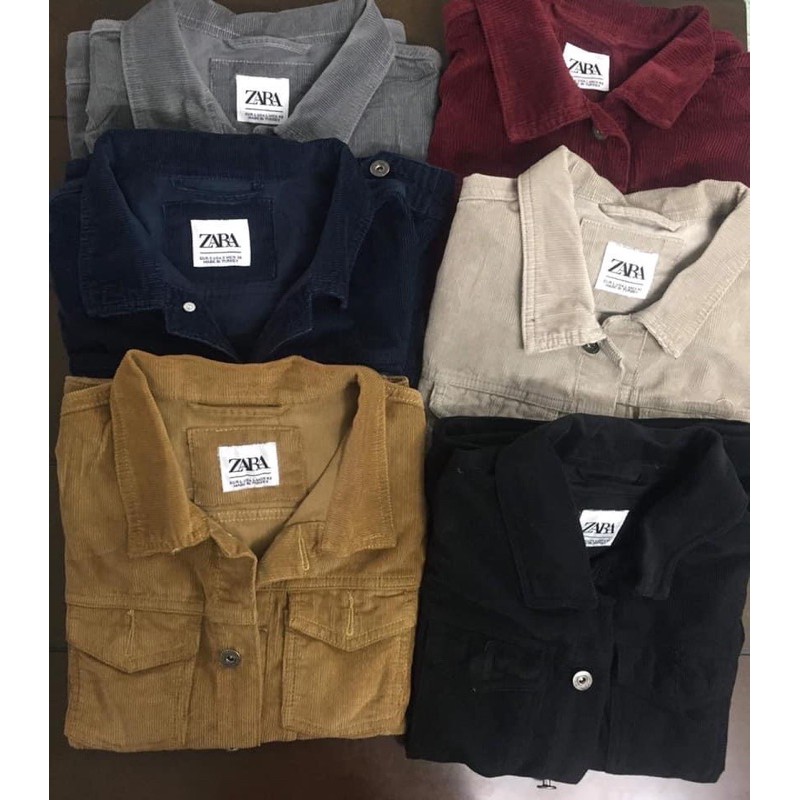 Áo khoác nhung Z@R@ Man