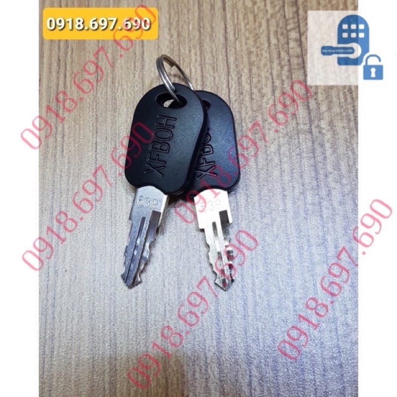 Khoá TB Khoá cửa  nhôm lùa loại tốt - chính hãng Alboh