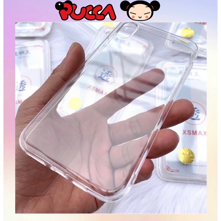 Ốp Lưng iPhone 6/6s/6Plus/6sPlus/7/8/7Plus/8Plus/X/Xs/XsMax/11/11ProMax/12/12ProMax/13/13ProMax Trong Suốt Dày Dặn
