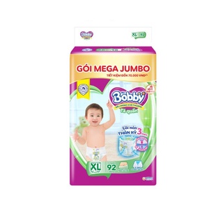Tã quần bobby gói mega jumbo m120/l104/xl92/xxl84