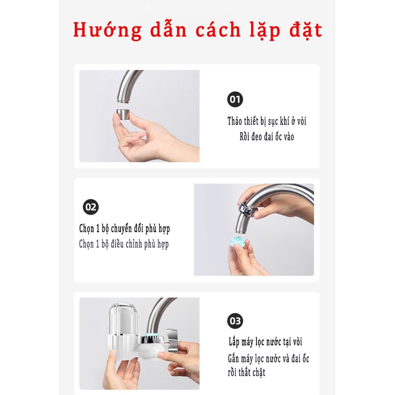 Đầu Lọc Nước Tại Vòi Cao Cấp Soglen, Bộ Lọc Nước Tại Vòi Trực Tiếp Thế Hệ Mới